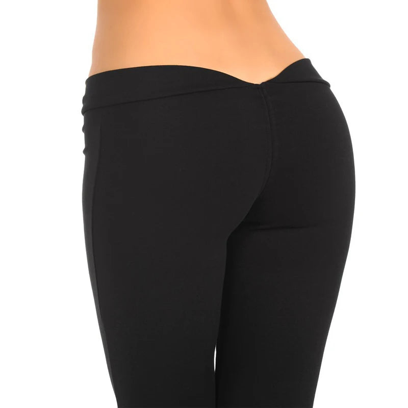 Low Waist Flare Jeans – Sexy Streetwear Hose mit weitem Bein